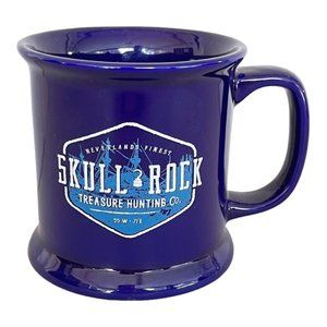 Disney Twenty Eight Main Skull Rock Peter Pan Hook Ceramic Coffee Cup Mug Blue